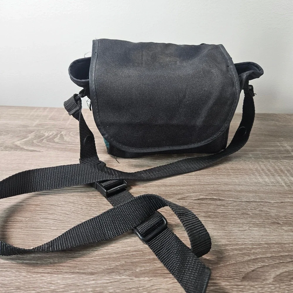 Vintage Polaroid One Step Express 600 Instant Film Camera Hunter Green with bag